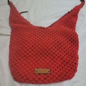 Boho Woven Red Lucky Shoulder bag